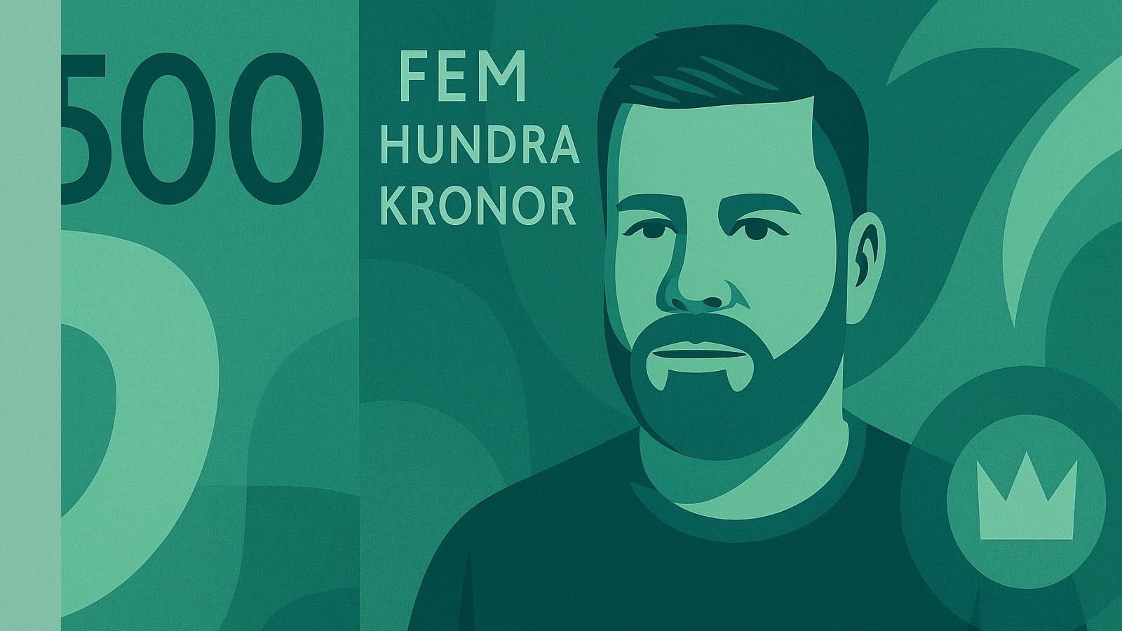 Dyrt att vara fattig Omslag 500 Kr
