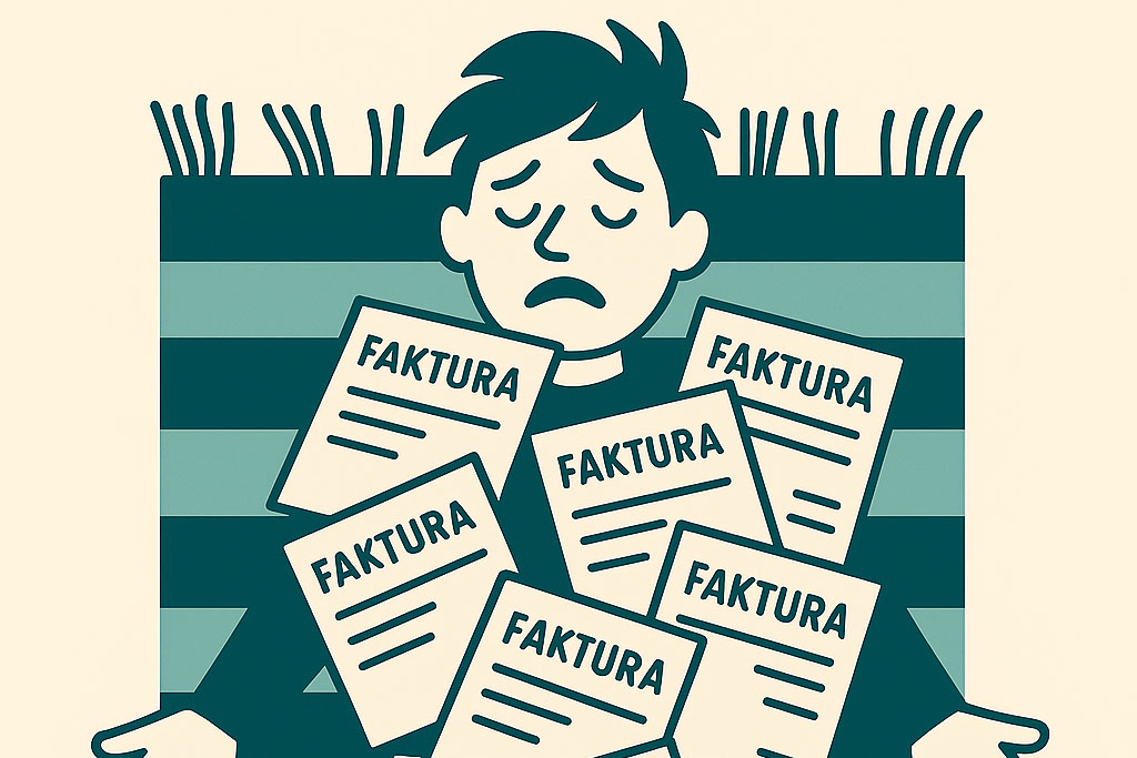 Dyrt att vara fattig Omslag Faktura